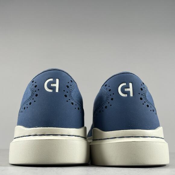 Cole Haan GrandPrø Rally Canvas T-Toe Men’s 11.5 M Blue Casual Sneakers Walking - Picture 3 of 9